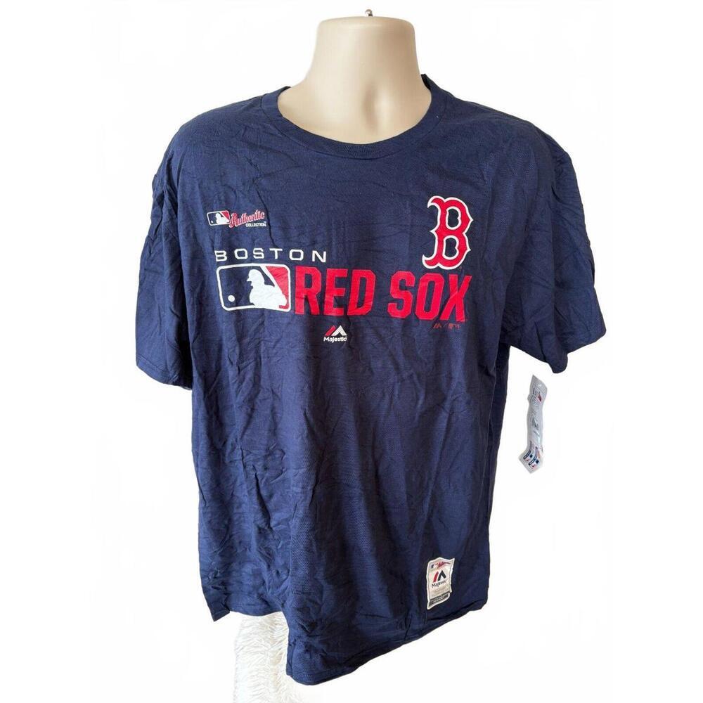 MAJESTIC BOSTON RED SOX MENS T SHIRT XL NEW WITH TAGS